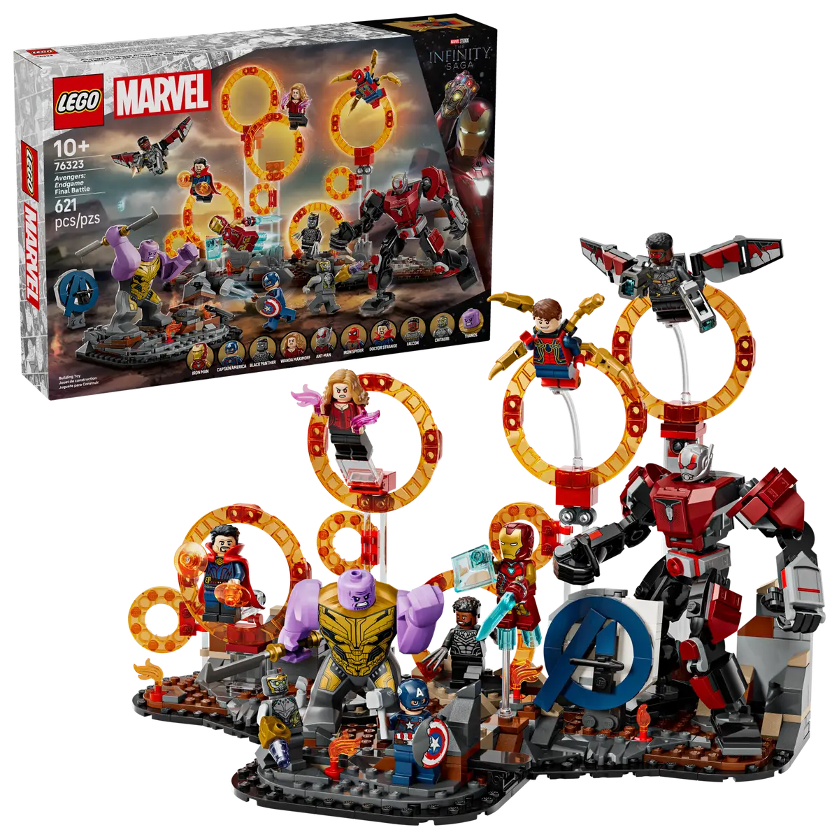 Lego Marvel 76323 Avengers : Phase finale - Le dernier combat