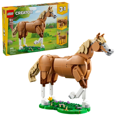 Lego Creator 31166 Le cheval magnifique