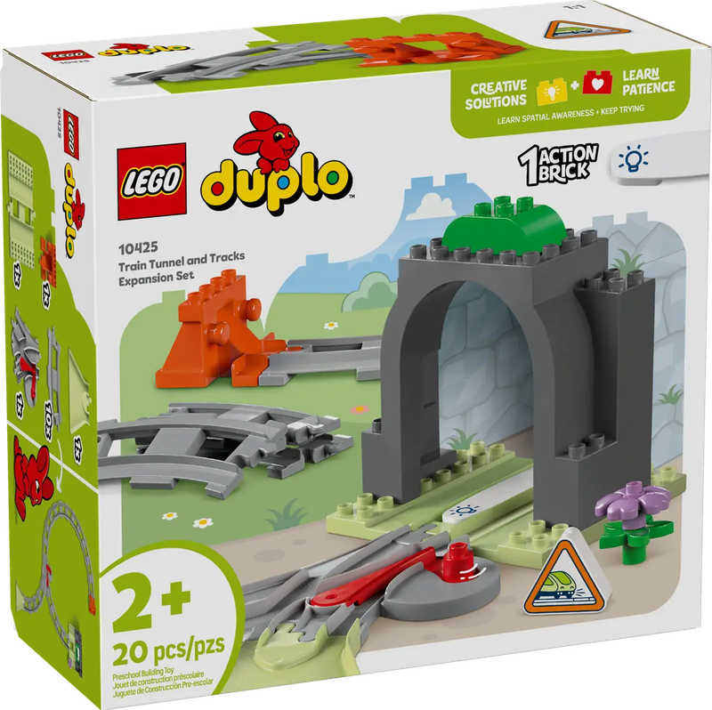 Lego Duplo 10425 Ensemble d’extension Tunnel et rails de train