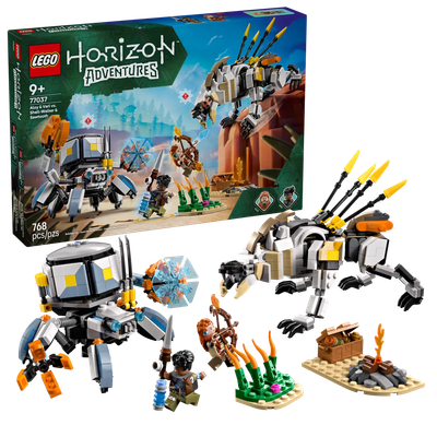 Lego Horizon Adventures 77037 Aloy et Varl contre Shell-Walker et Sawtooth