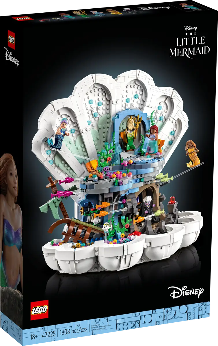 Lego Disney 43225 Le coquillage royal de La petite sirène