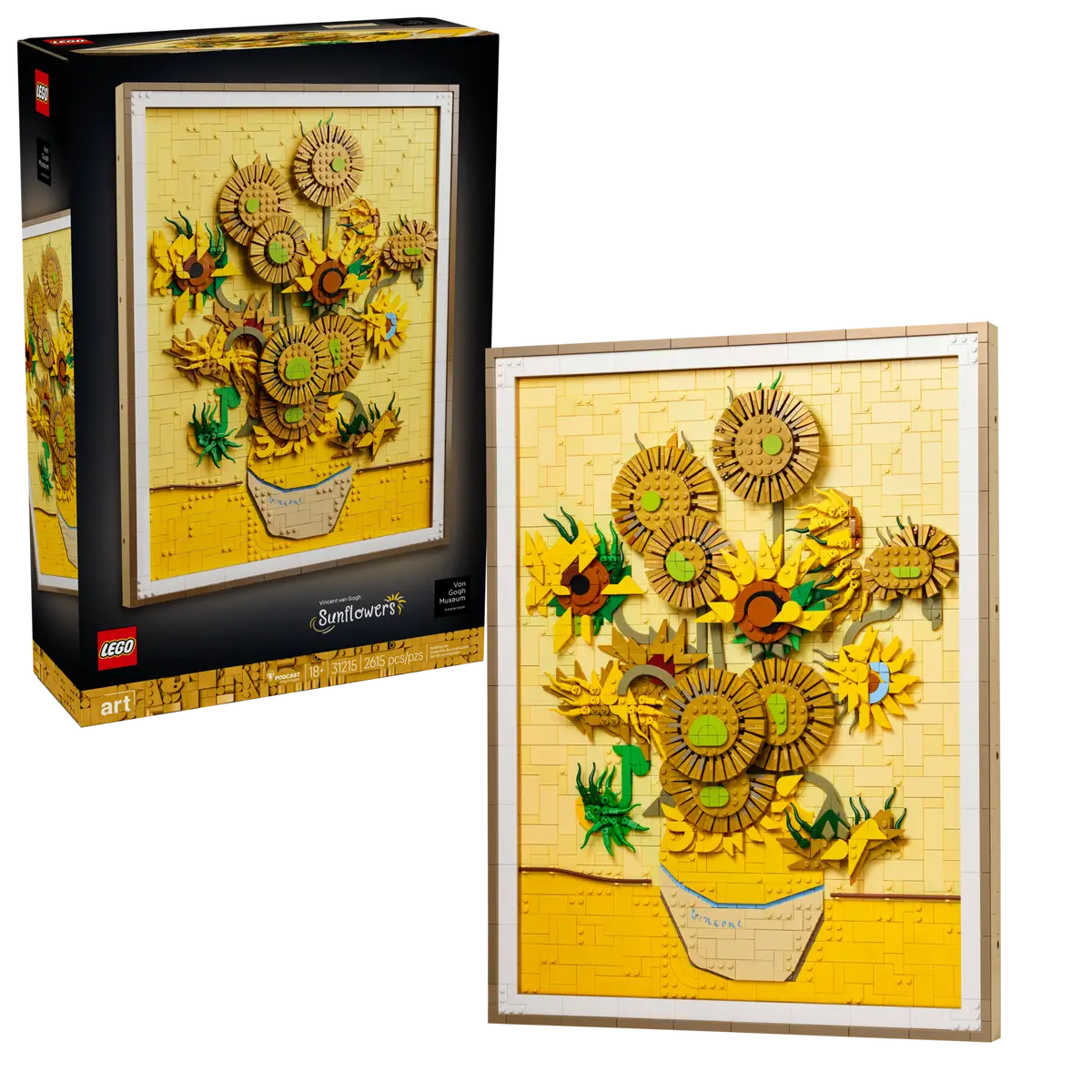 Lego Art 31215 Vincent van Gogh - Les Tournesols