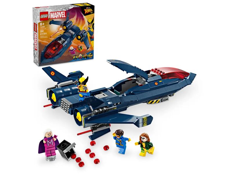 Lego Marvel 76281 L’avion à réaction des X-Men