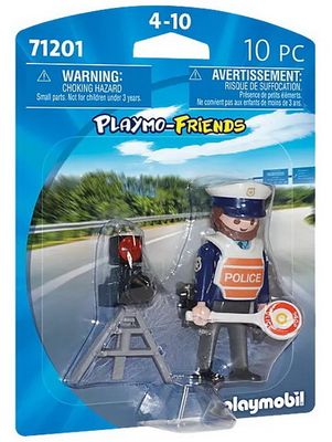 Policier et radar 71201