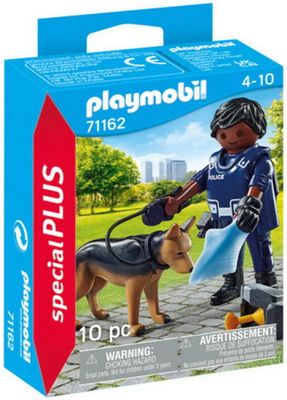 Policier avec chien de detection 71162