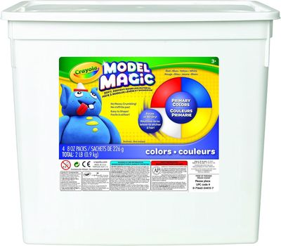 Model Magic 4x8oz Couleurs Primaires