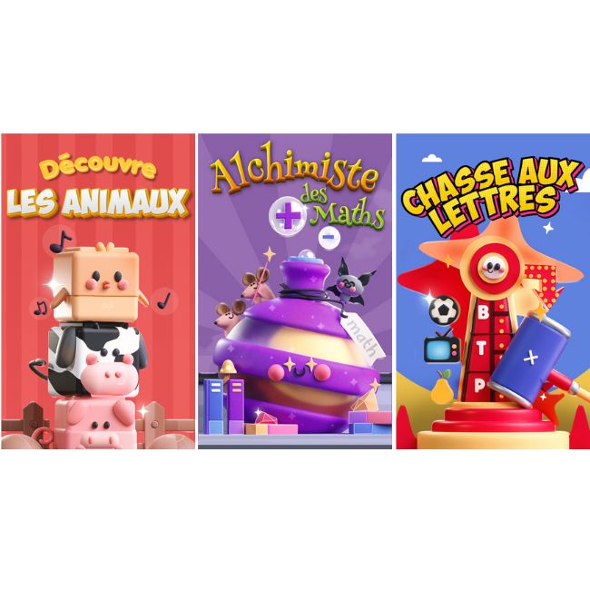 PlayCubes + 3 Games (French), Modele: 3-5