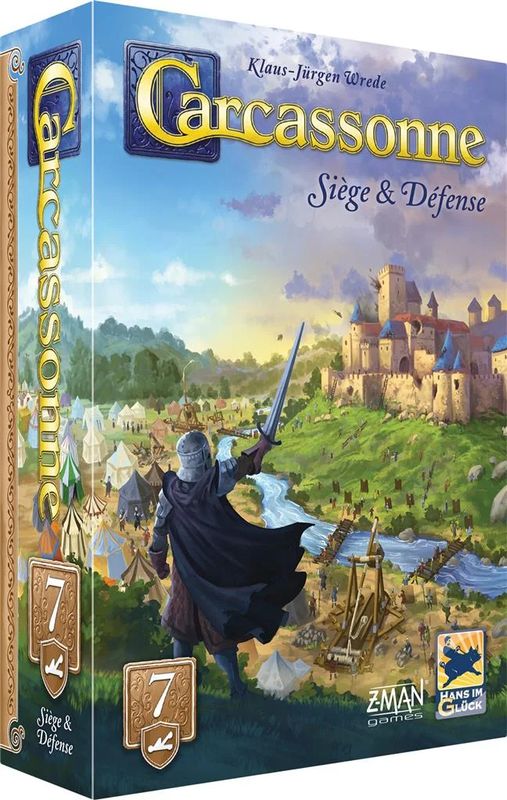 Carcassonne: Ext 7: Siege &amp; Defense (FR) - Nouv. Ver.