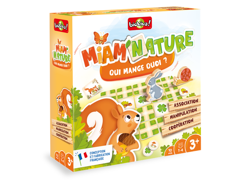 Miam'Nature Qui mange quoi?