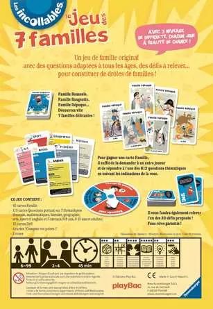 Jeu des 7 Familles - Les Incollables
