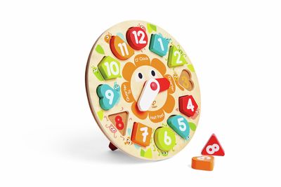 Puzzle à grosses pièces horloge
