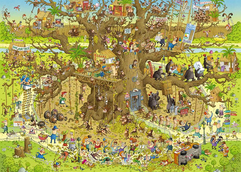 PZ1000 Monkey habitat, Funky Zoo