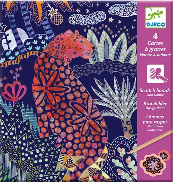 Cartes à gratter - Nature