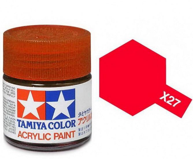 TAMIYA X-27 - Clear Red