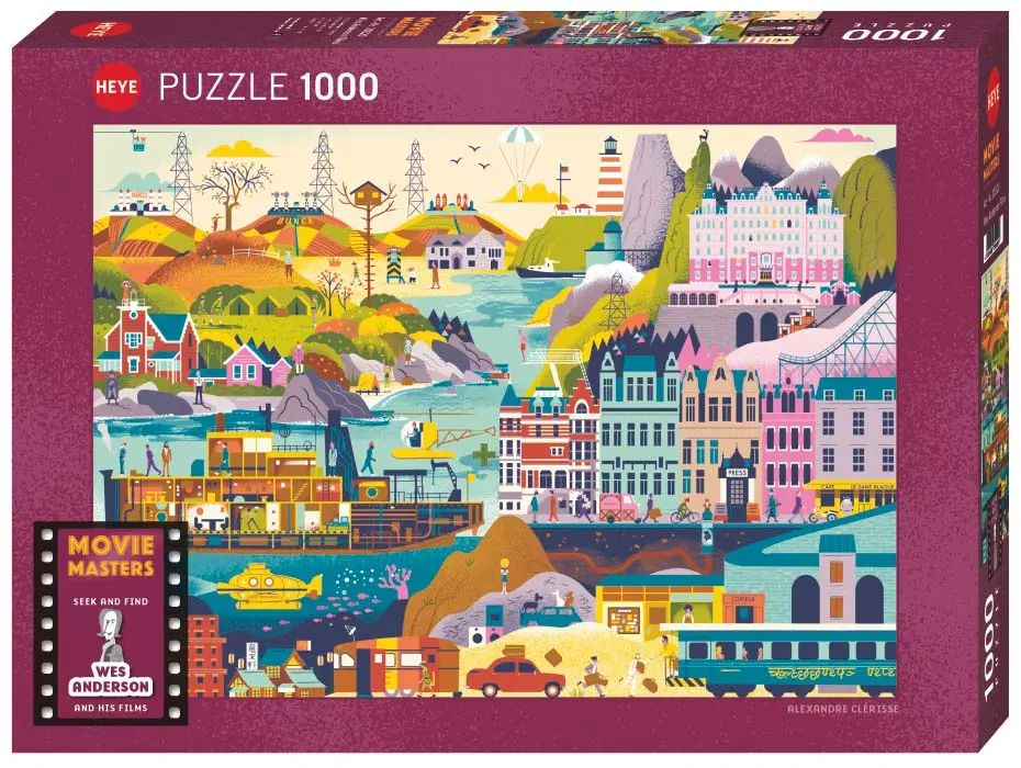 PZ1000 Wes Anderson Films, Movie Masters