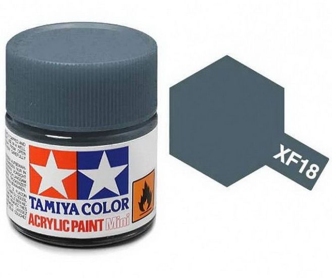 TAMIYA XF-18 - Flat Medium Blue