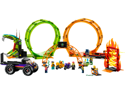 Lego City 60339 Double Loop Stunt Arena