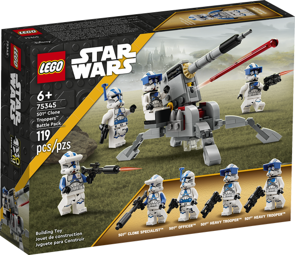 LEGO Star Wars 75345 Ensemble de combat de Clone Troopers de la 501e Légion