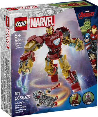 Lego Marvel 76307 iron Man Mech vs Ultron