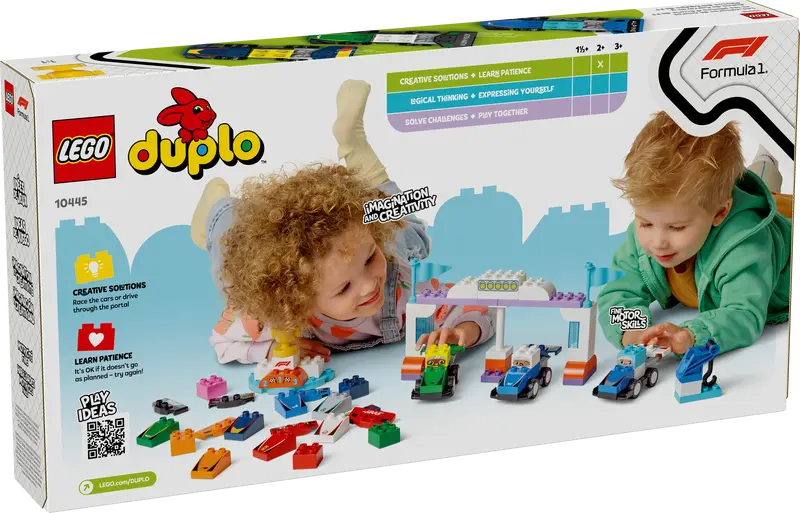 LEGO Duplo 10445 F1 Team Race Cars &amp; Drivers