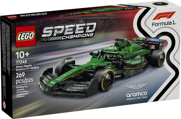 Lego Speed Champions 77245 Voiture de course Aston Martin Aramco F1® AMR24