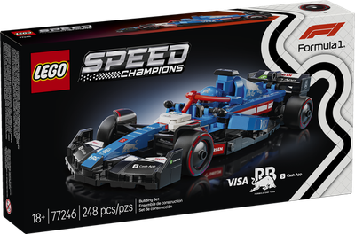 LEGO Speed Champions 77246 Visa Cash App RB VCARB 01 F1 Race Car