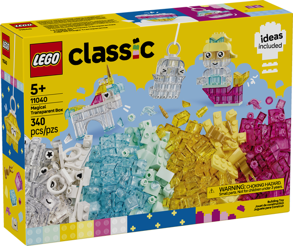 LEGO Classic 11040 Magical Transparent Box