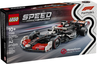 LEGO Speed Champions 77250 MoneyGram Haas F1 Team VF-24 Race Car
