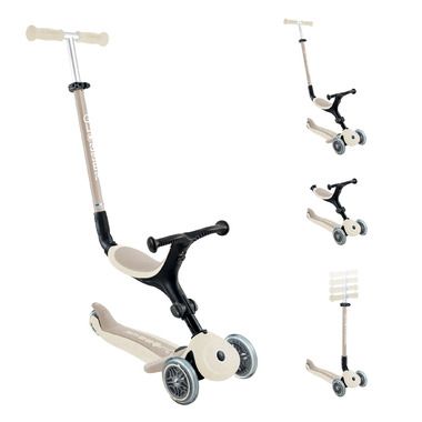 GO•UP ACTIVE ECOLOGIC All-in-one eco scooter - Coconut