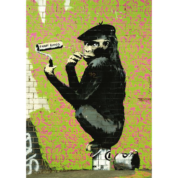 PZ1000 Roller Chimp, Banksy