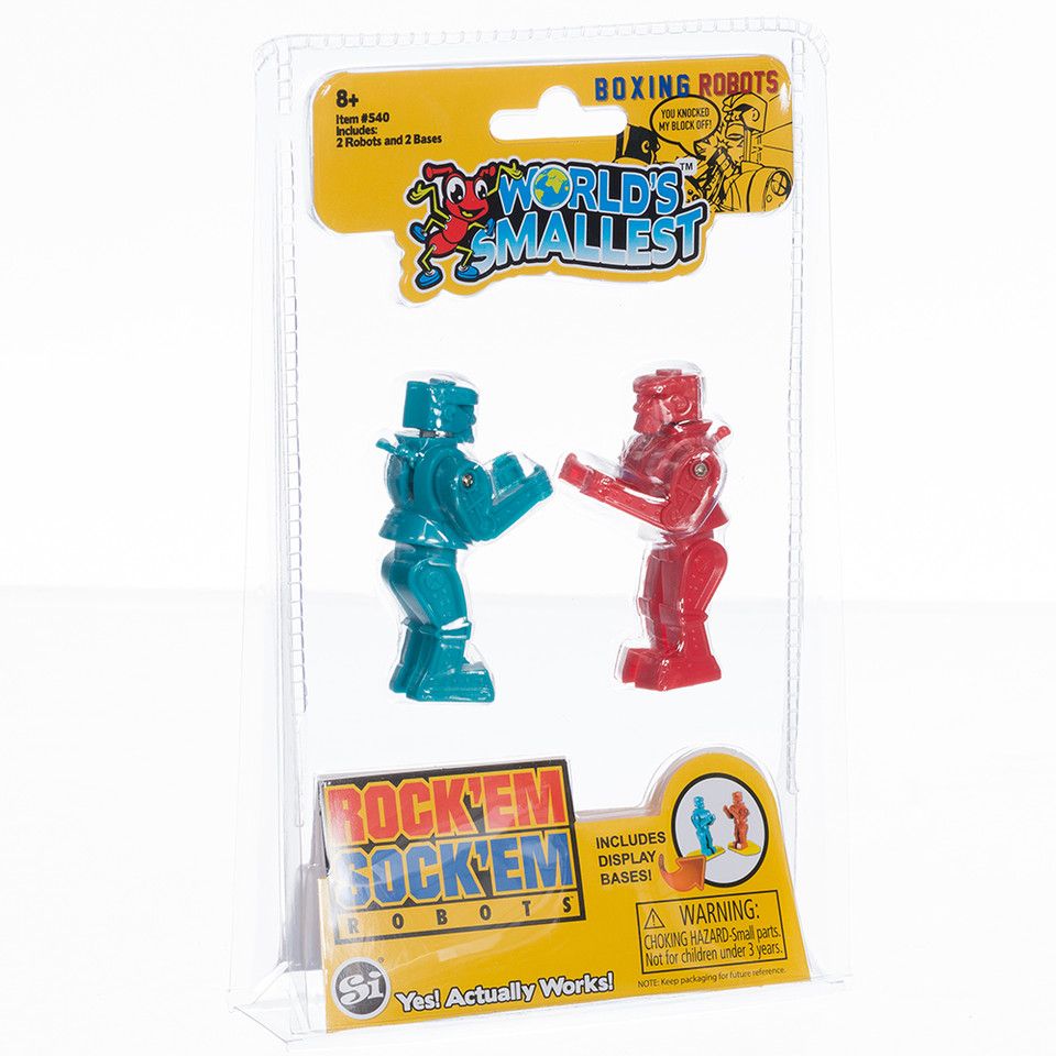World's Smallest Rock'em Sock'em Robots