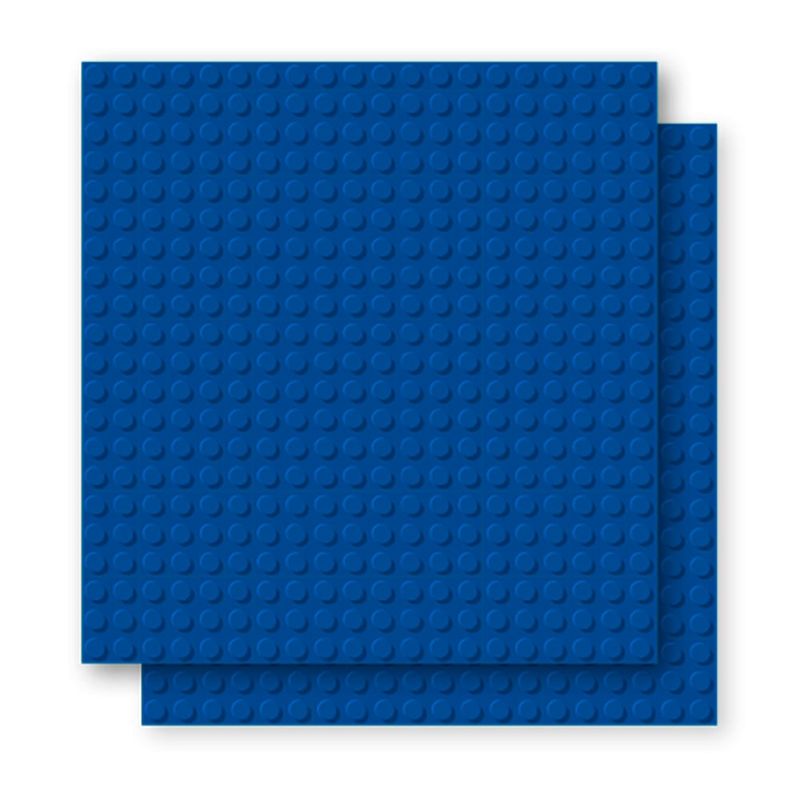 Plaque de base (2) 20x20 - Bleu