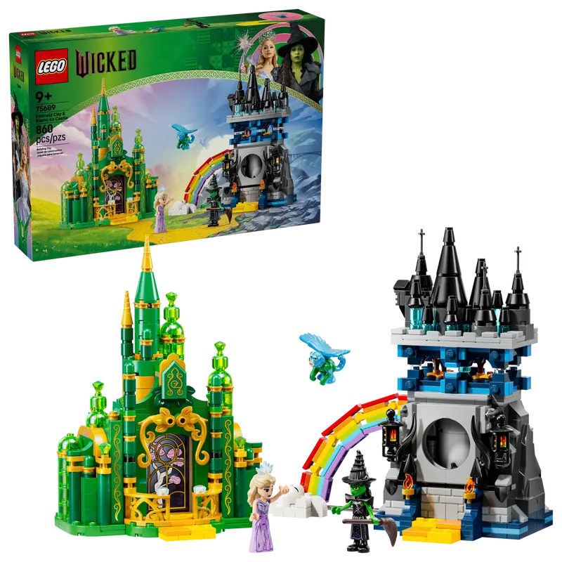 LEGO Wicked 75689 Emerald City &amp; Kiamo Ko Castle