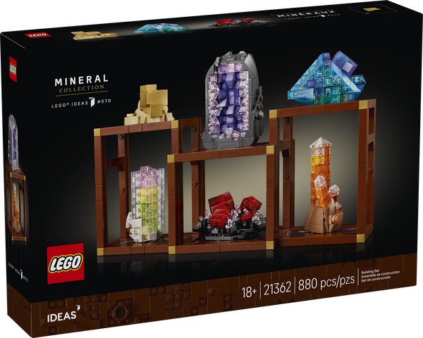 Lego Ideas 21362 Mineral Collection