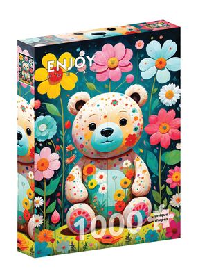 PZ1000 Flower Teddy bear