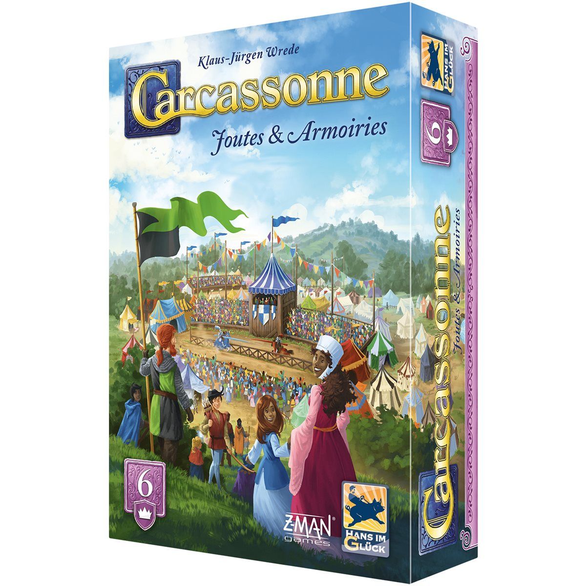 Carcassonne - Ext 6 Joutes &amp; Armoiries