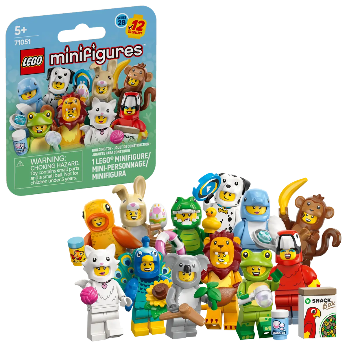 Lego Minifig 71051 Animaux S28