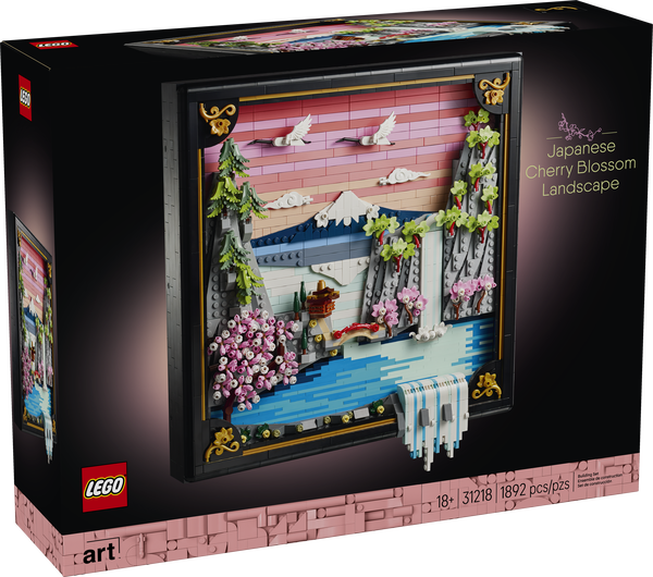 LEGO Art 31218 Japanese Cherry Blossom Landscape