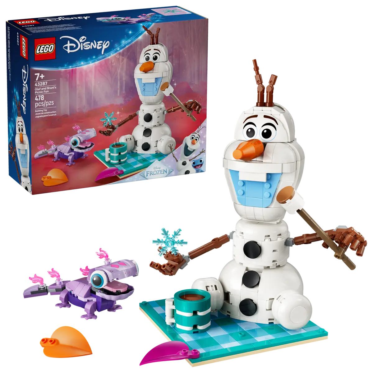 Lego Disney 73287 Le pique-nique amusant d'Olaf &amp; Bruni