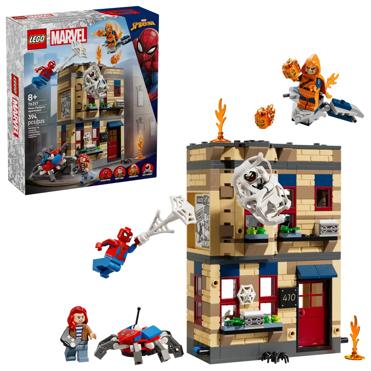 Lego Marvel 76317 L'appartement de Peter Parker
