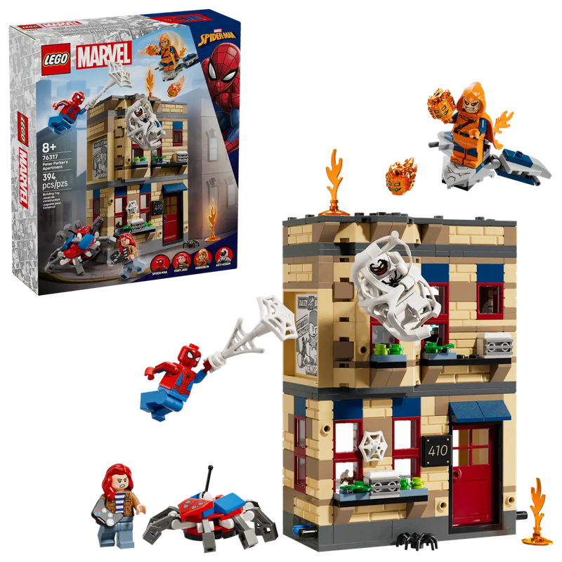 Lego Marvel 76317 L'appartement de Peter Parker