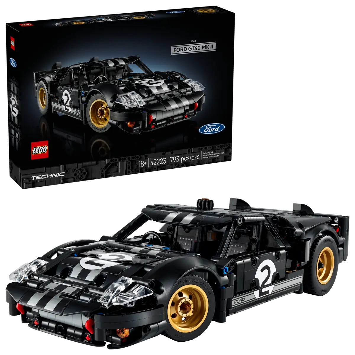 Lego Technic 42223 Ford GT40 MK II