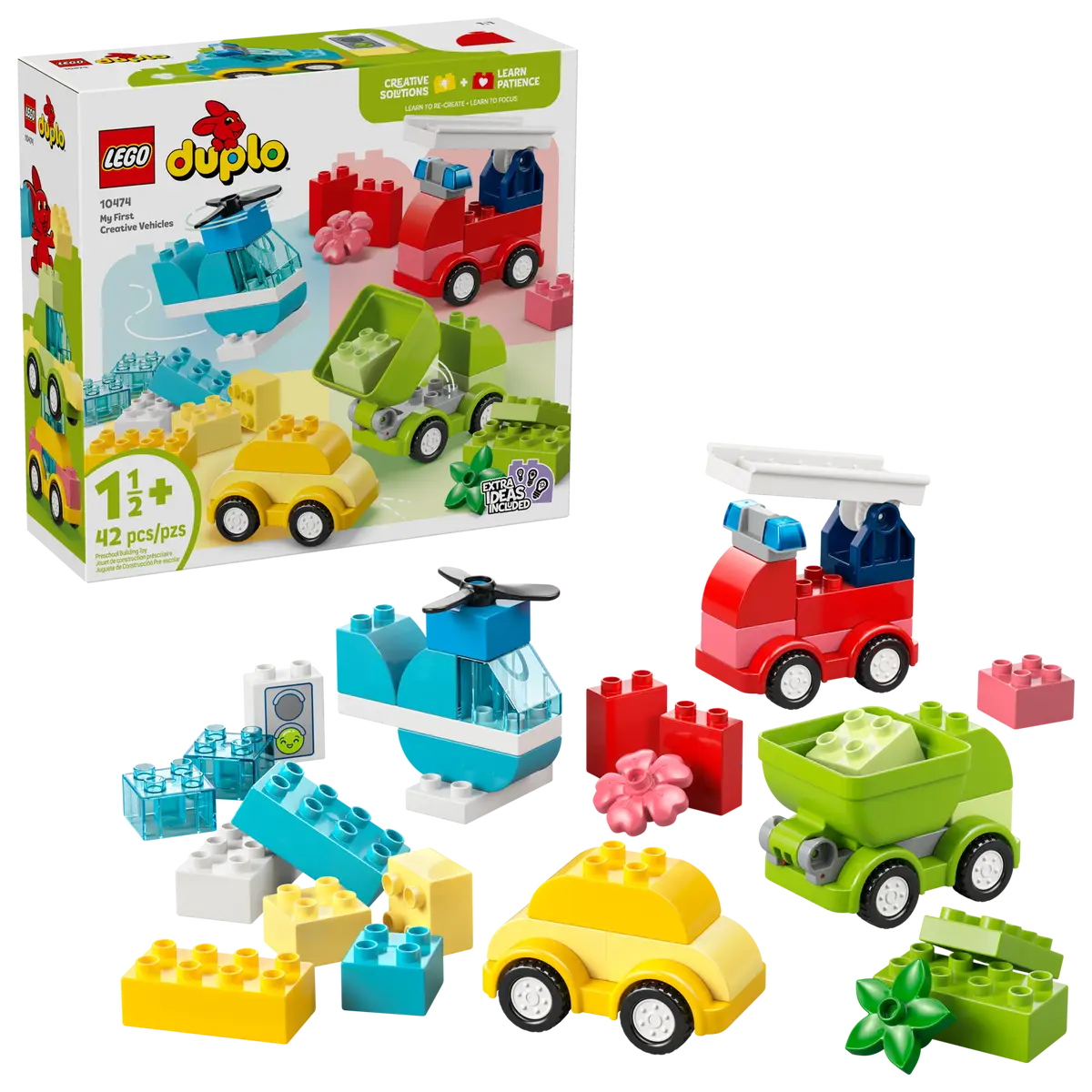 Lego Duplo 10474 Les vehicules creatifs