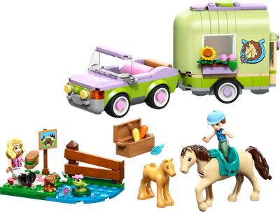 LEGO Friends 42695 Horse &amp; Baby Foal Trailer
