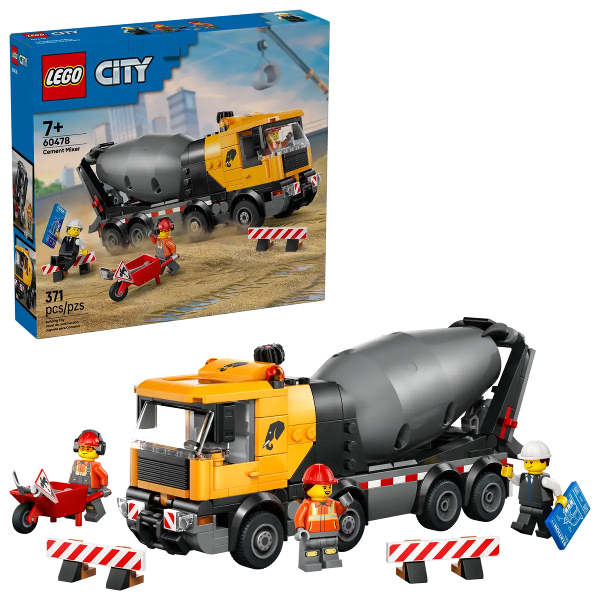 Lego City 60478 La bétonnière