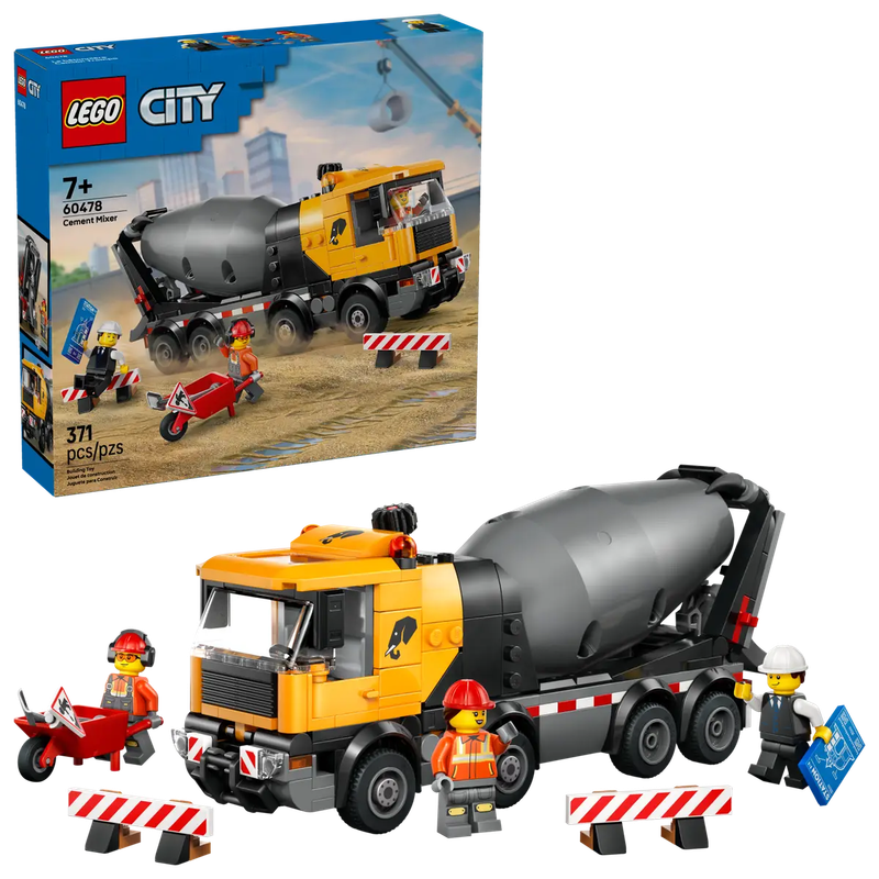 Lego City 60478 La bétonnière