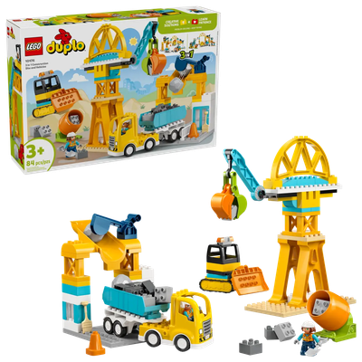 LEGO Duplo 10476 3 in 1 Construction Site and Vehicles