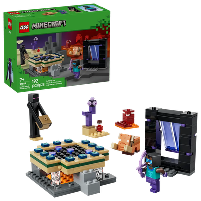 Lego Minecraft 21584 Le portail vers le Nether et l’End