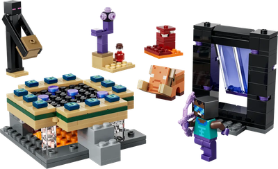 Lego Minecraft 21584 Le portail vers le Nether et l’End
