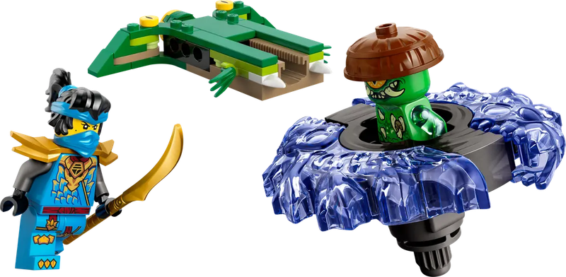 Lego Ninjago 71849 Nya contre la toupie du monstre de la mutation